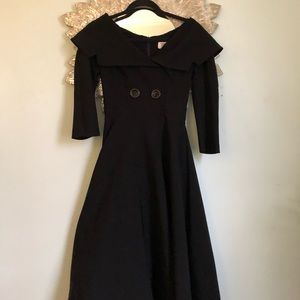 Vintage 50’s Tatyana Dress Off Shoulder